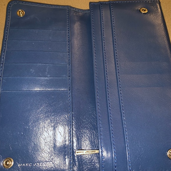 Marc Jacobs Flap Wallet - Royal Blue - Picture 7 of 8